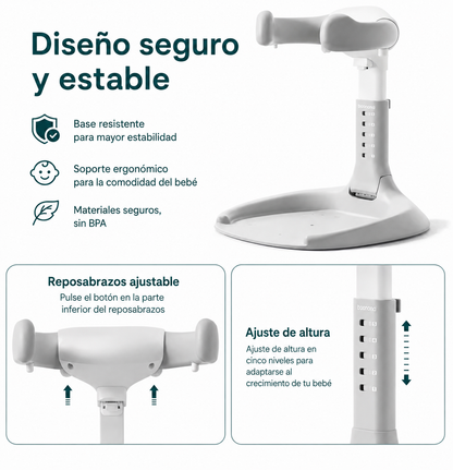 Soporte de Baño Ajustable para Bebé